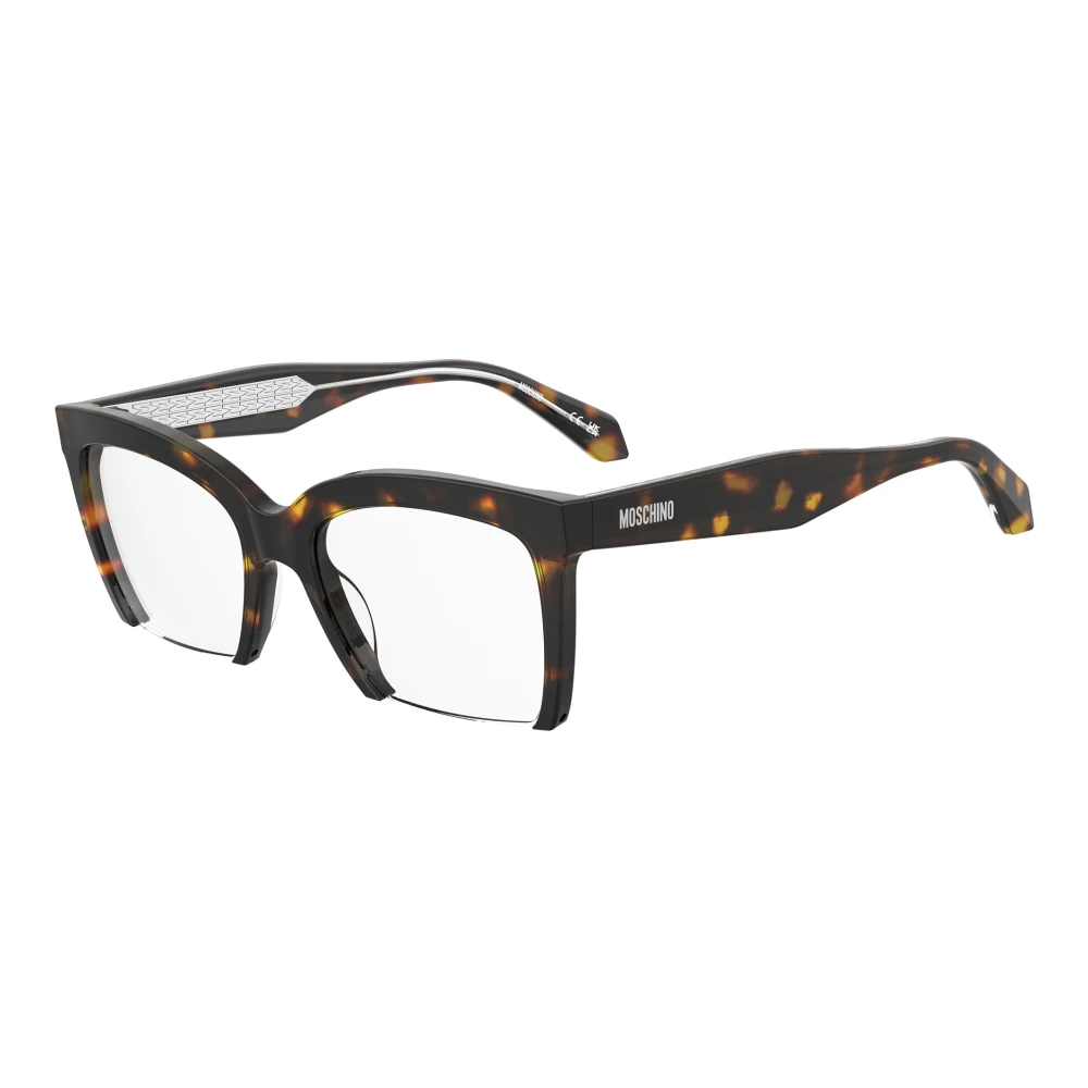 Moschino Brown Dark Havana Eyewear Frames - Female - Glasses - 52 Mm - Accessories
