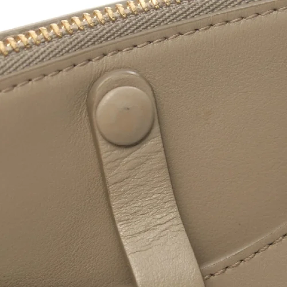Chloé Pre-owned Leather shoulder-bags Beige Dames