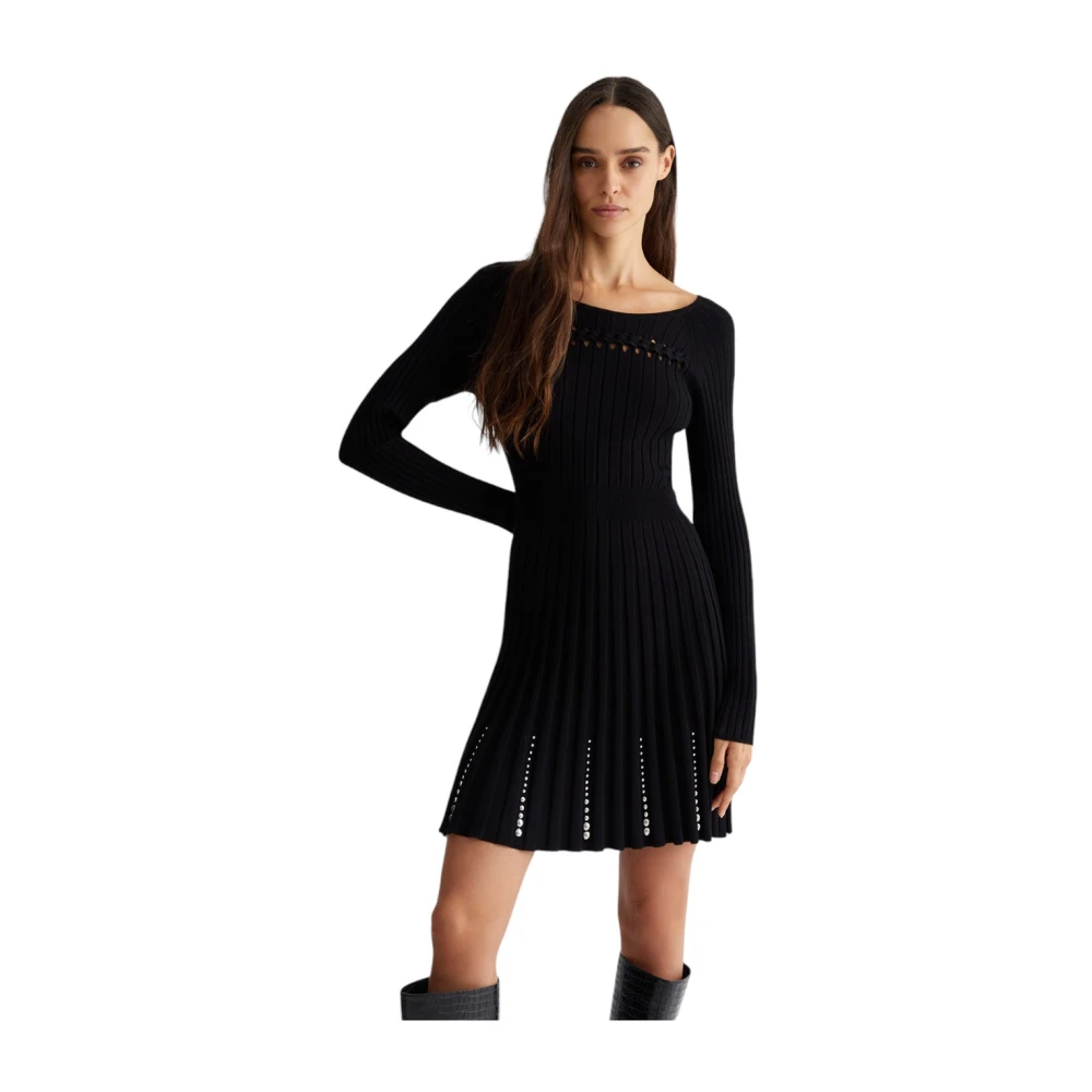 Liu Jo Elegante Jurk voor Vrouwen Black Dames