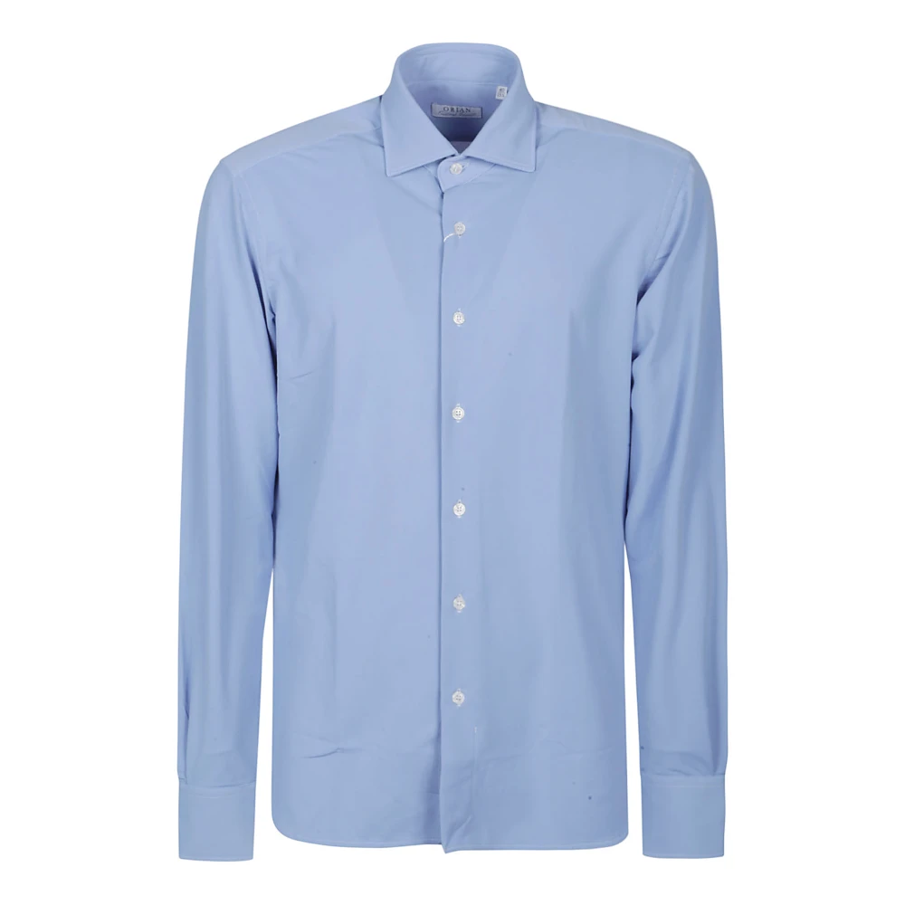 Orian Langemouw Slim FIT Hemd Blue Heren
