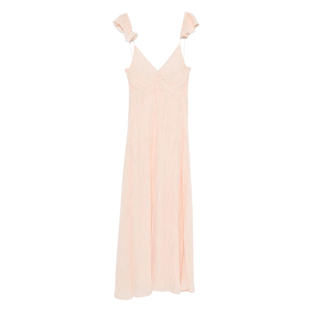 Forte Forte Women's Pink Maxi Dresses, Xs, Maxi Dress