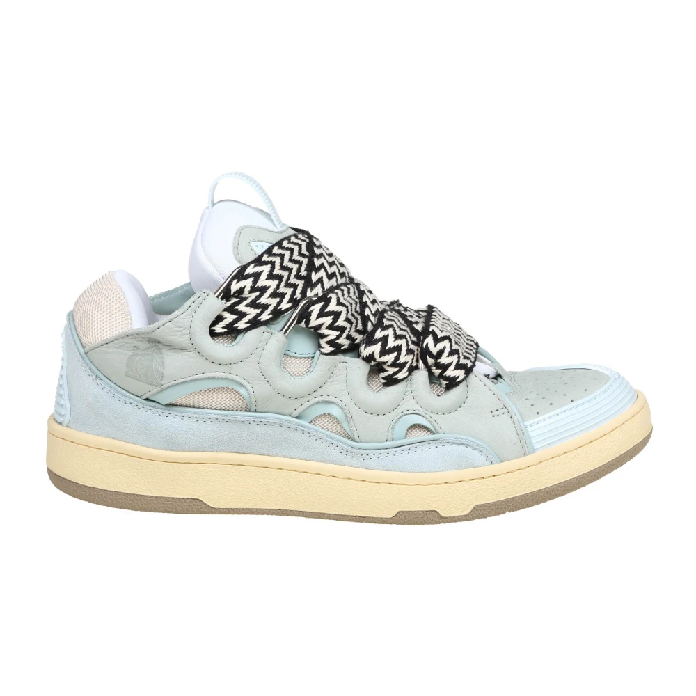 Lanvin Lichtblauwe Sneakers Stijlvol Ontwerp Dames Schoenen