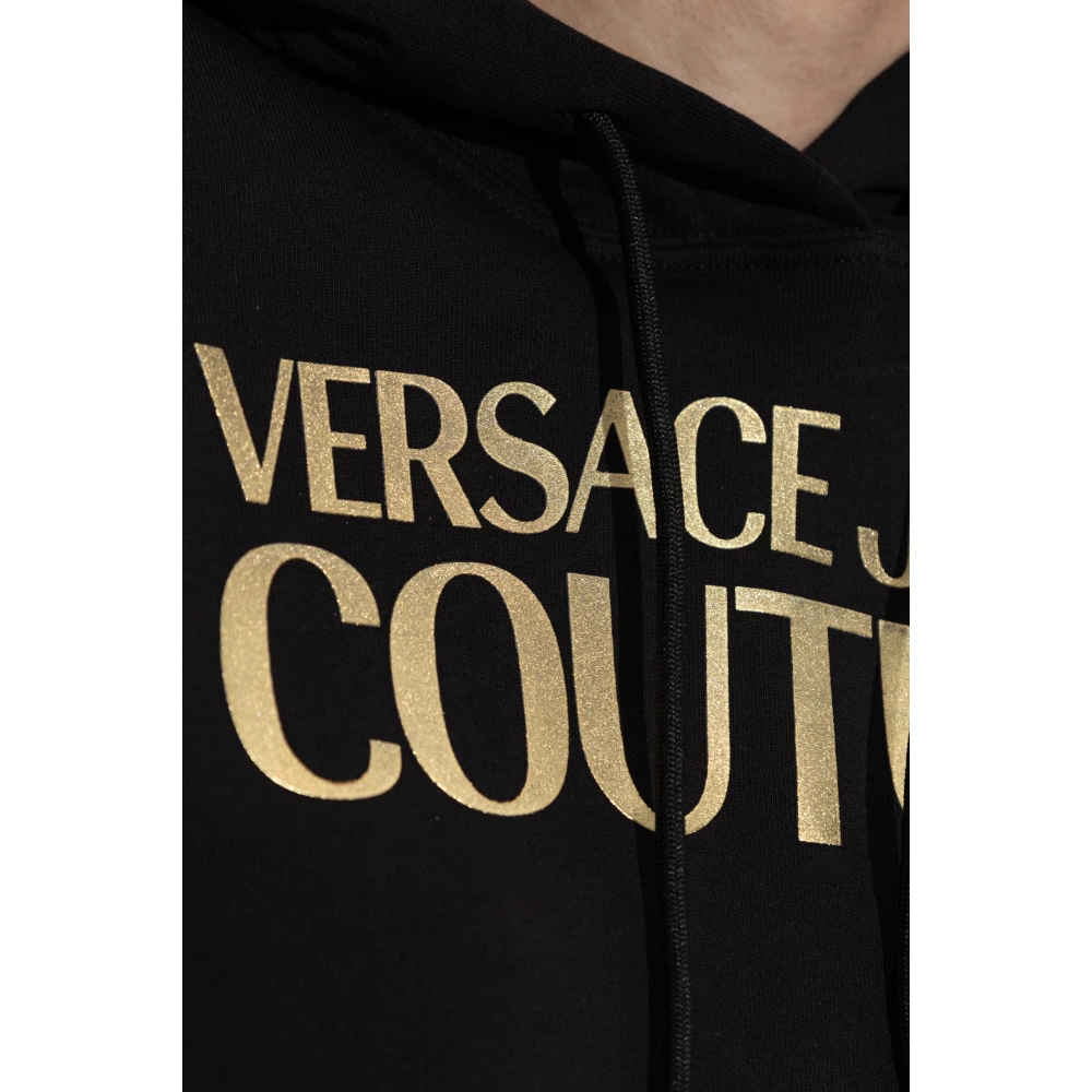 Versace Jeans Couture Capuchontrui Black Dames