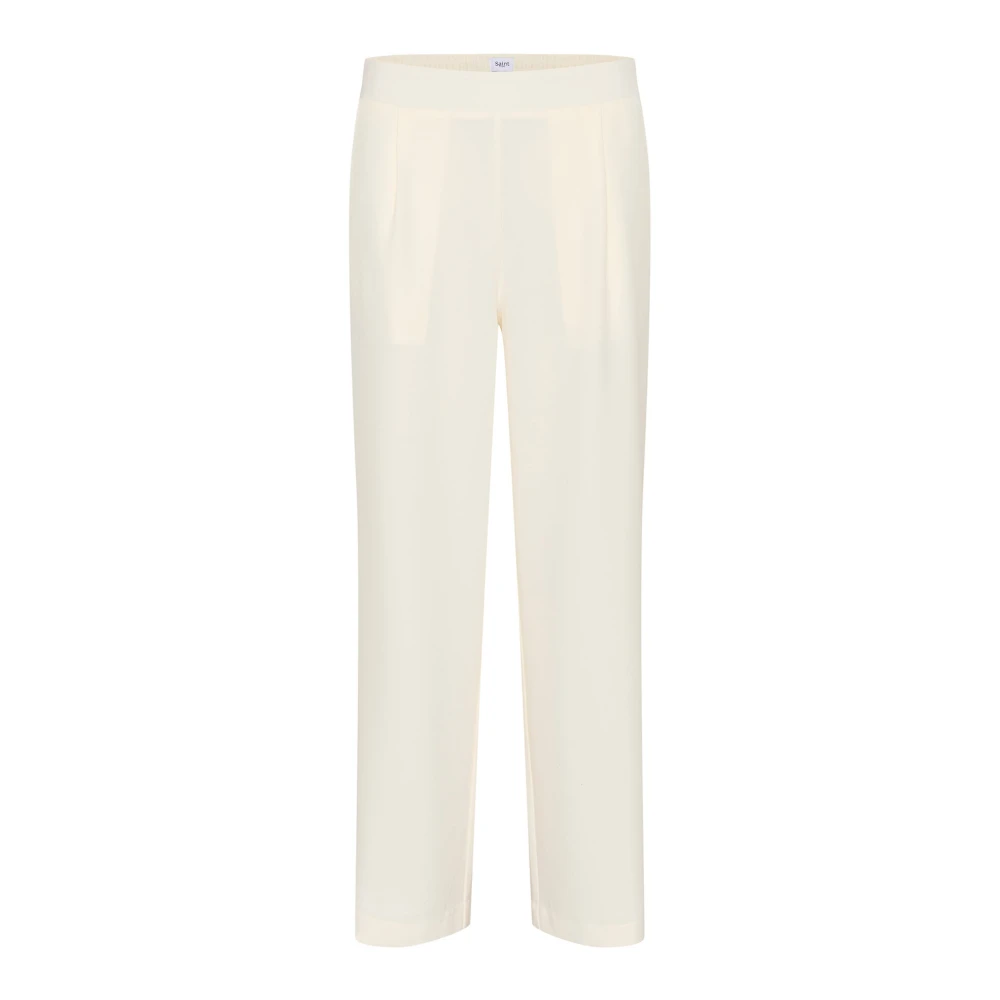 Saint Tropez Wijde Broek Celestsz Ice Beige Dames