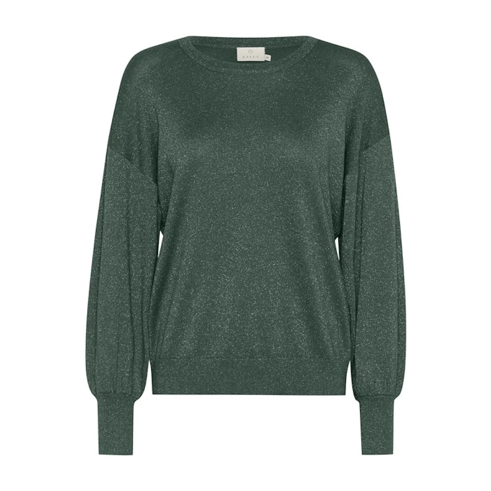 Kaffe Damen Grün Pullover Mit Rundhalsausschnitt Für Regina - Bild 4