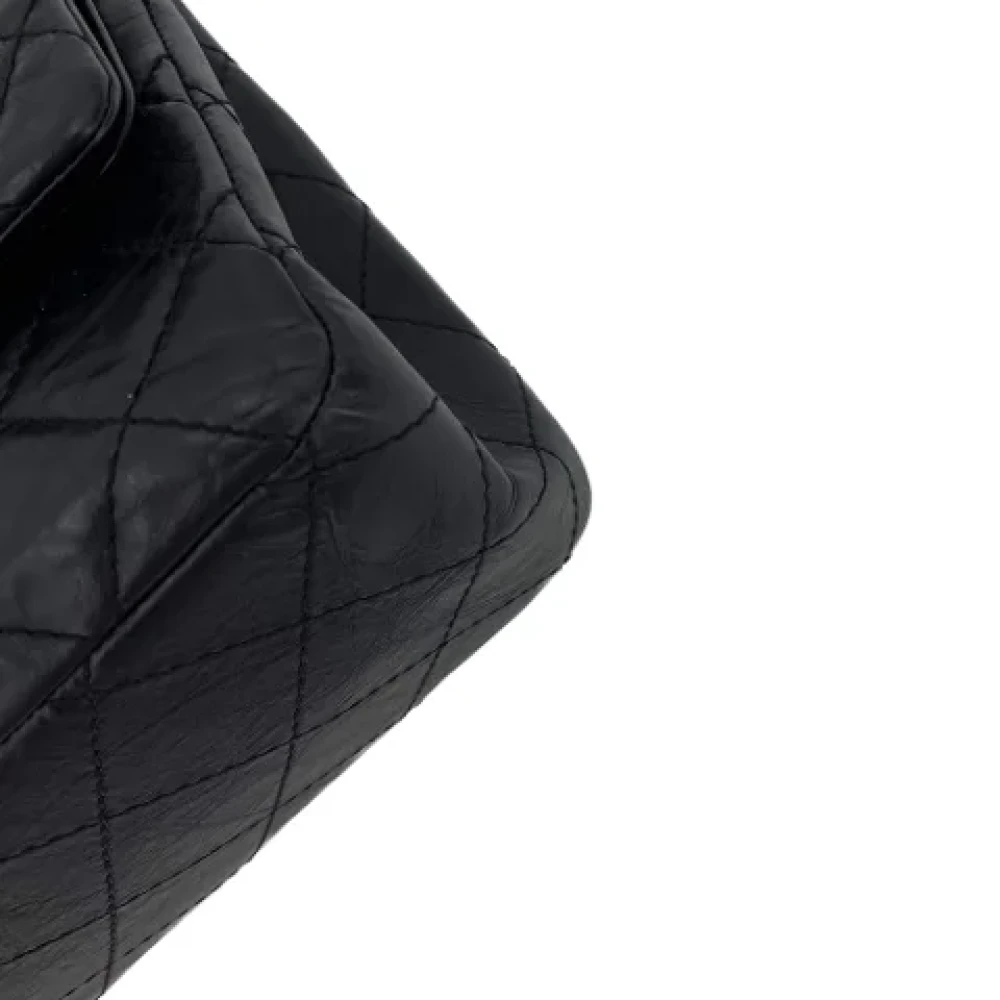 Chanel Vintage Pre-owned Leather chanel-bags Black Dames