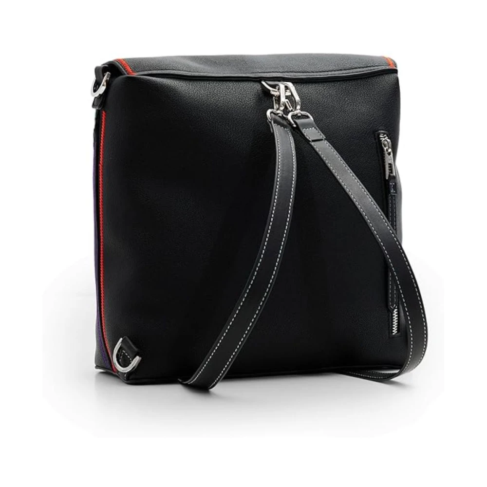 Desigual Stijlvolle Rugzak Black Dames