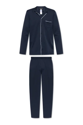 Night And Day Button Front Bomulls Pyjamasset