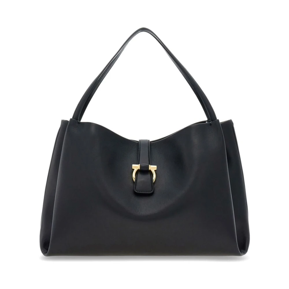 Salvatore Ferragamo Verhoog je stijl met Tote M Black Dames
