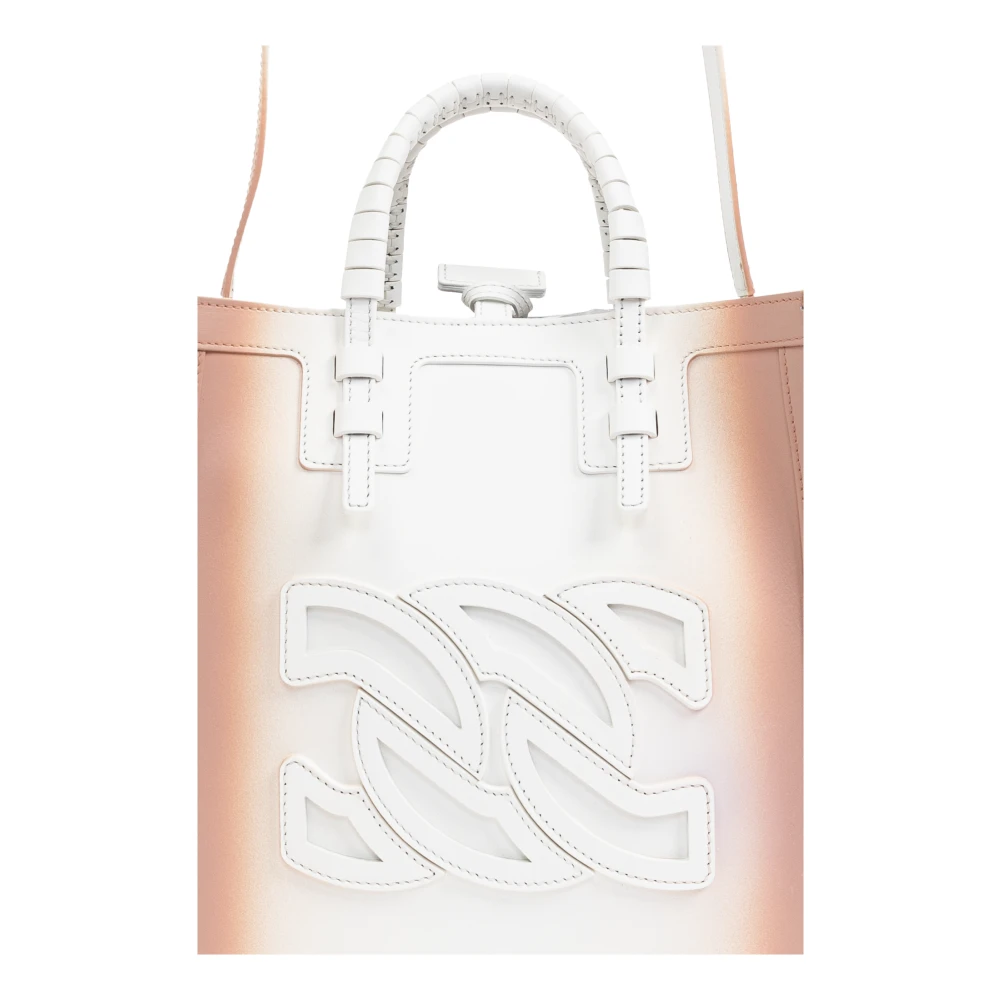 Casadei Beaurivage Mini tote tas Beige Dames
