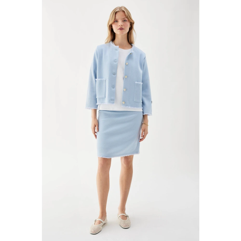 Busnel Lucky Rok IJsblauw Blue Dames