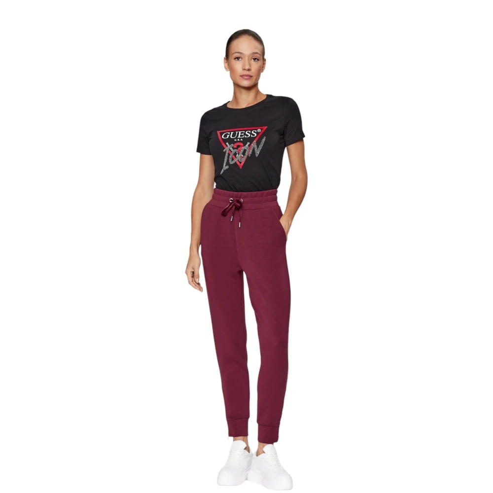 Guess Lange Mouw T-shirt Black Dames