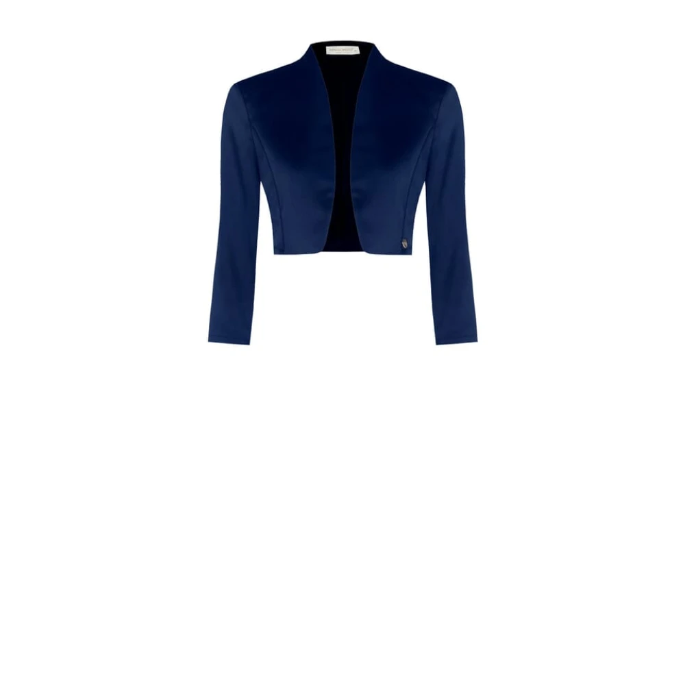 RINASCIMENTO Bolero met lange mouwen Blue Dames