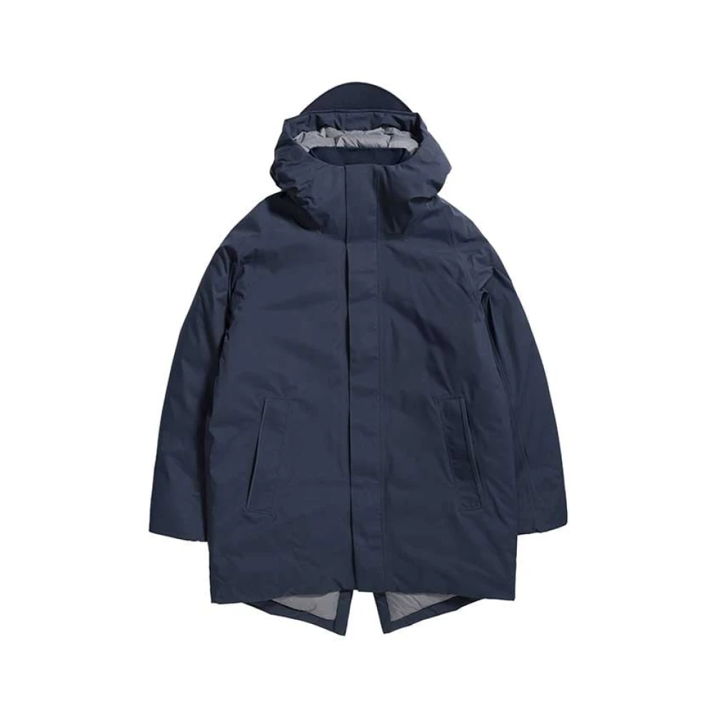 Norse Projects Gore-Tex Winter Parka Blue Heren