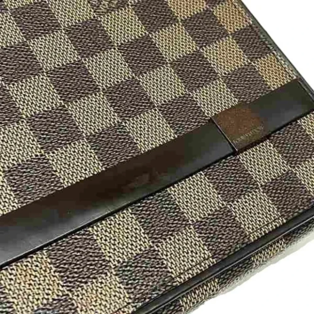 Louis Vuitton Vintage Pre-owned Fabric shoulder-bags Brown Dames