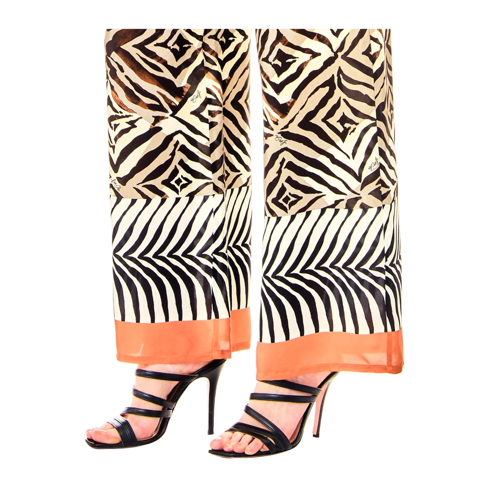 Liu Jo Dierenprint Lange Pareo Broek Multicolor Dames