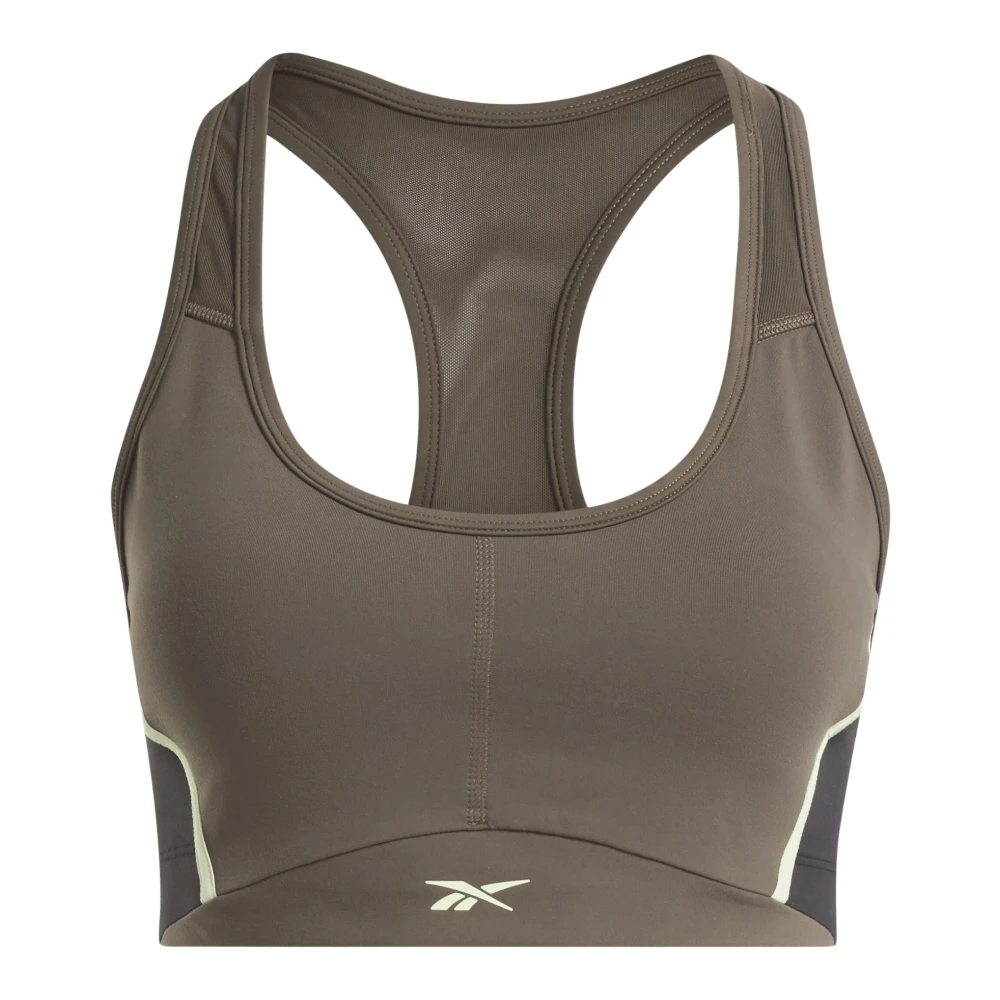 Reebok Racer Bra Luxe Stijl Beige Dames