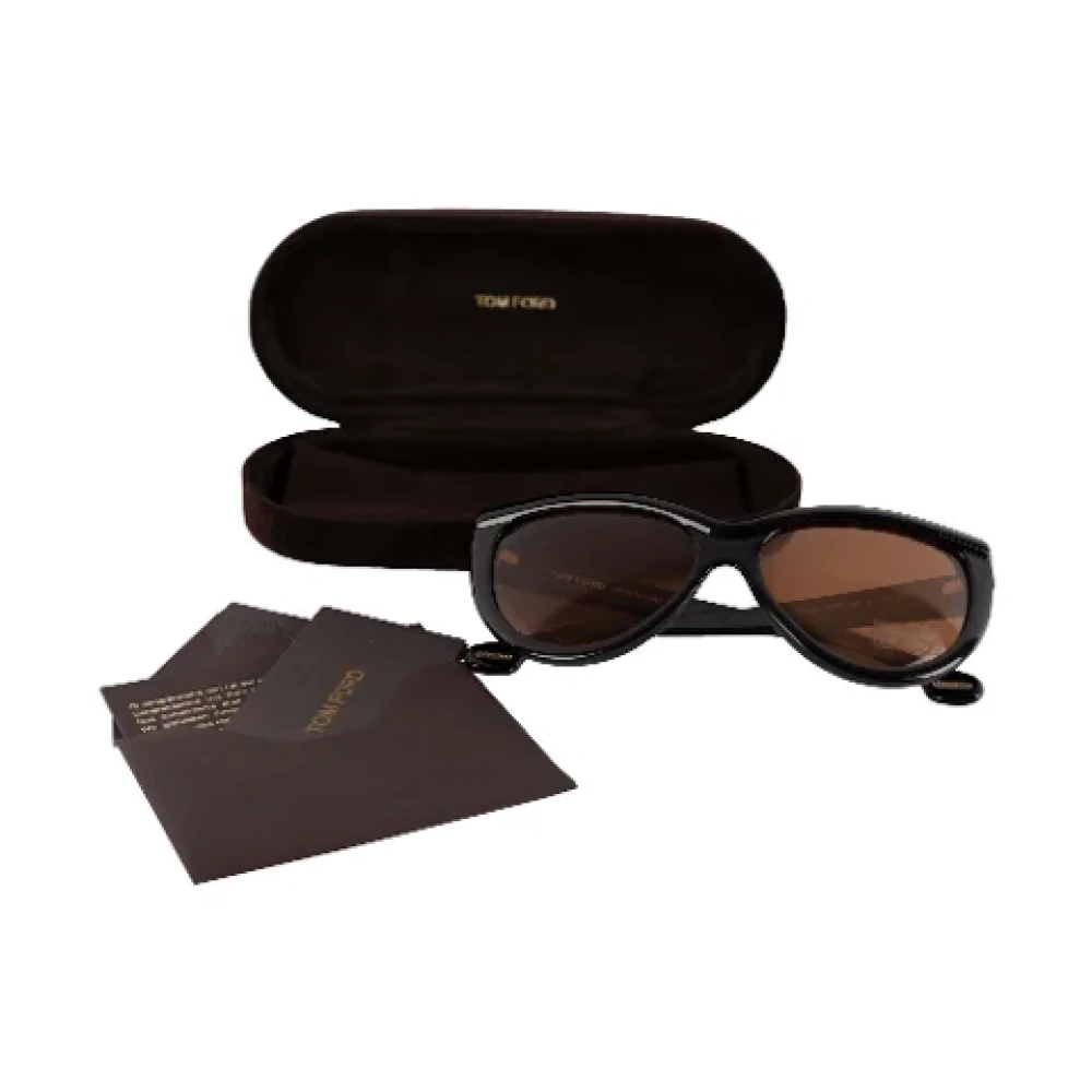 Tom Ford Pre-owned Fabric sunglasses Black Dames