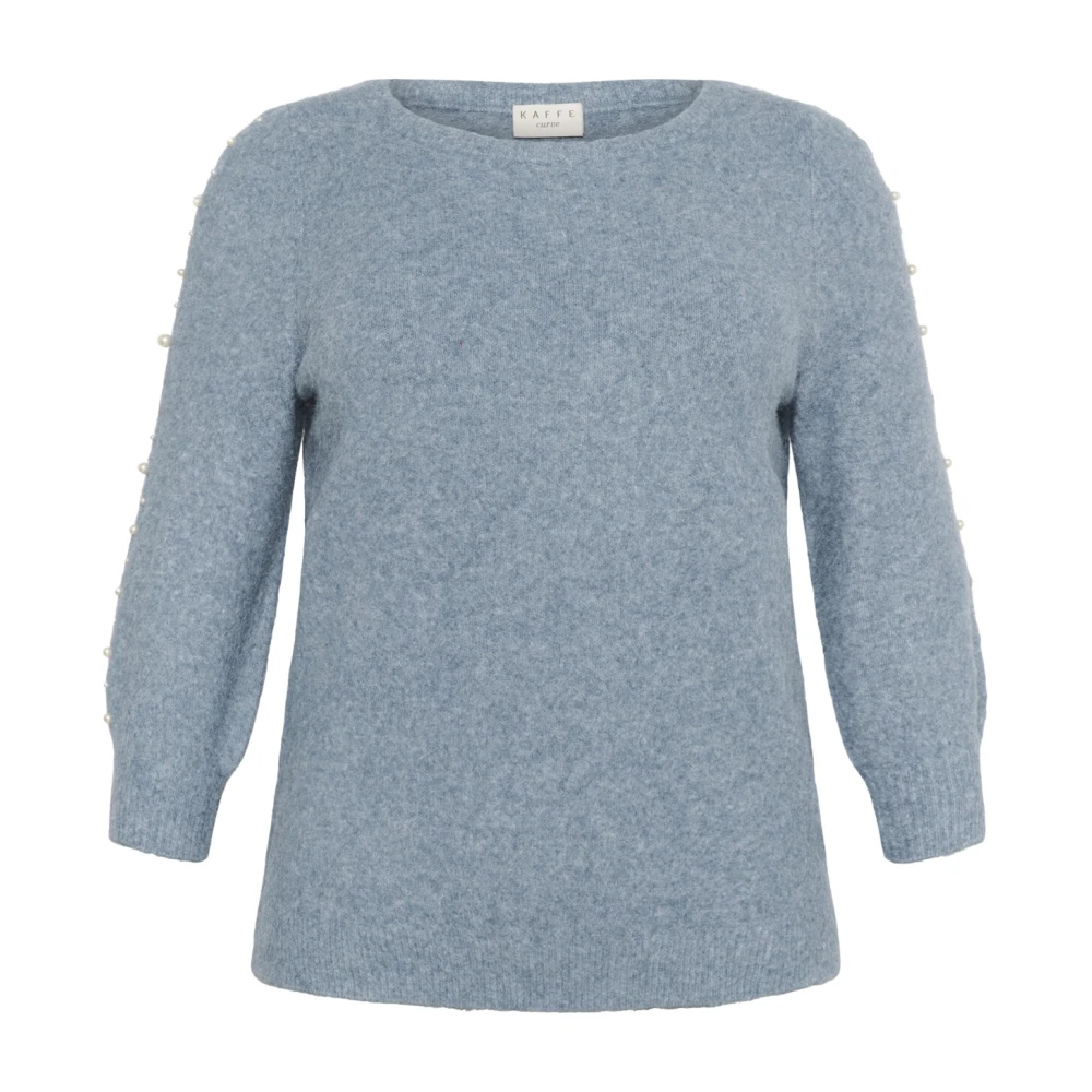 Knitwear > Round-neck Knitwear - - Kaffe Curve - Modalova
