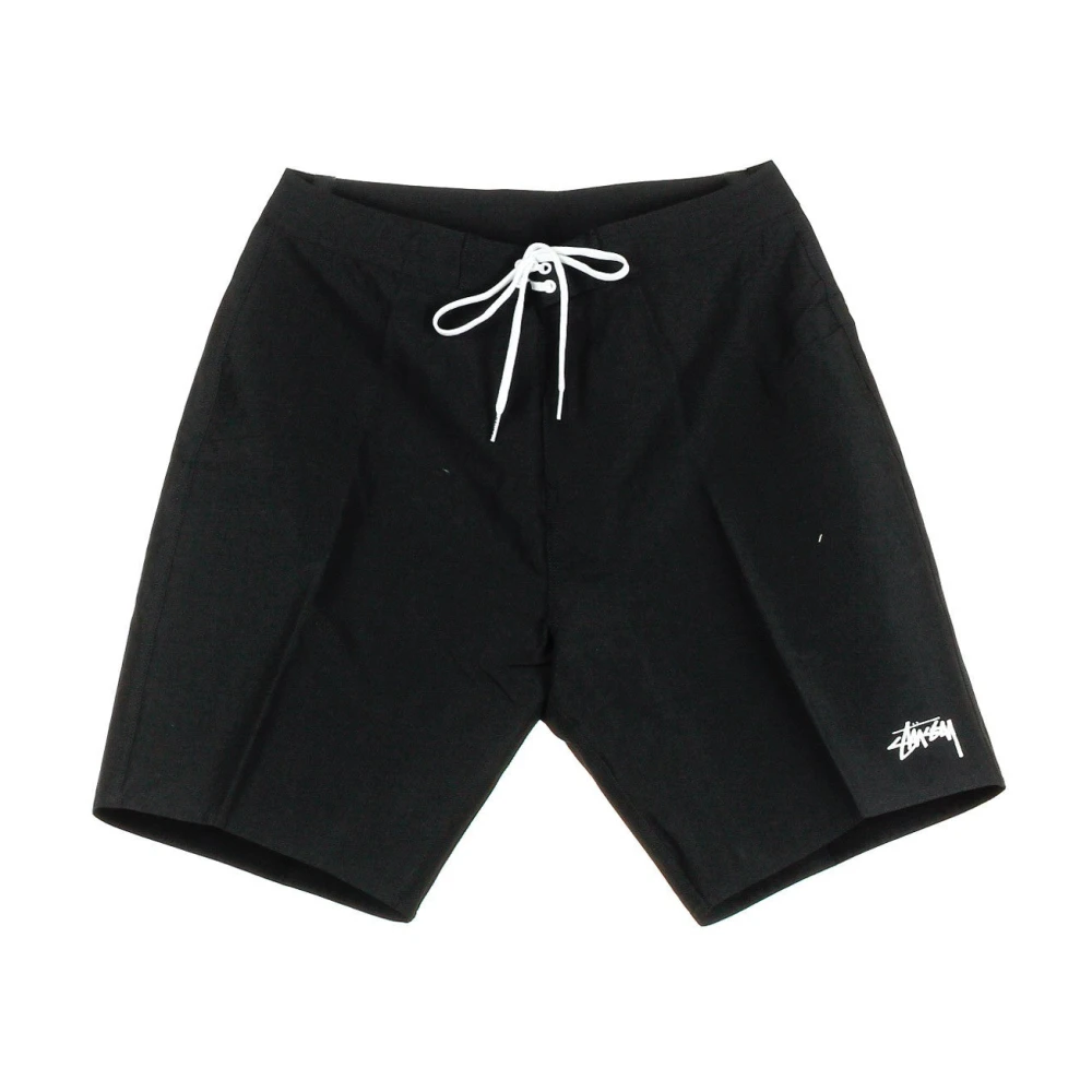 Stüssy Zwarte Bermuda Shorts voor Mannen Black Heren