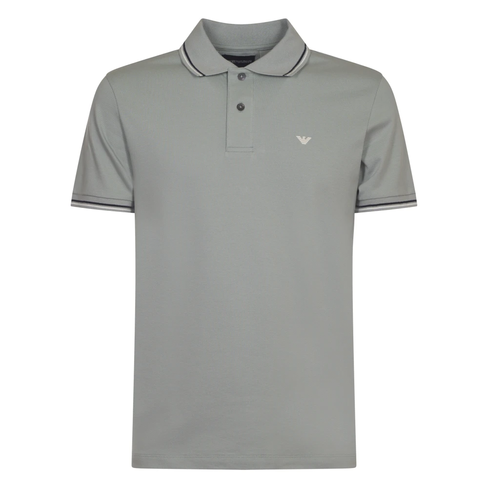 Emporio Armani Heren Polo Shirt Collectie Blue Heren