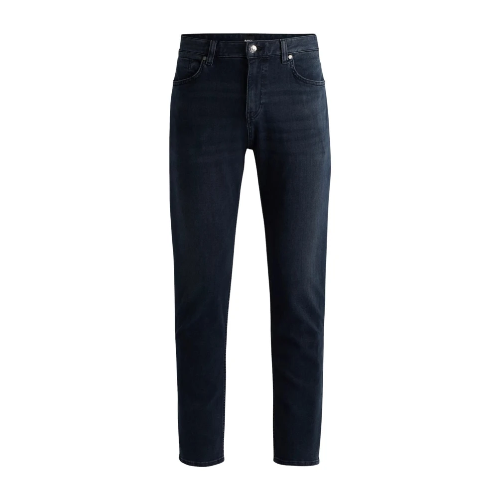 Boss Donkerblauwe Denim Jeans Blue Heren