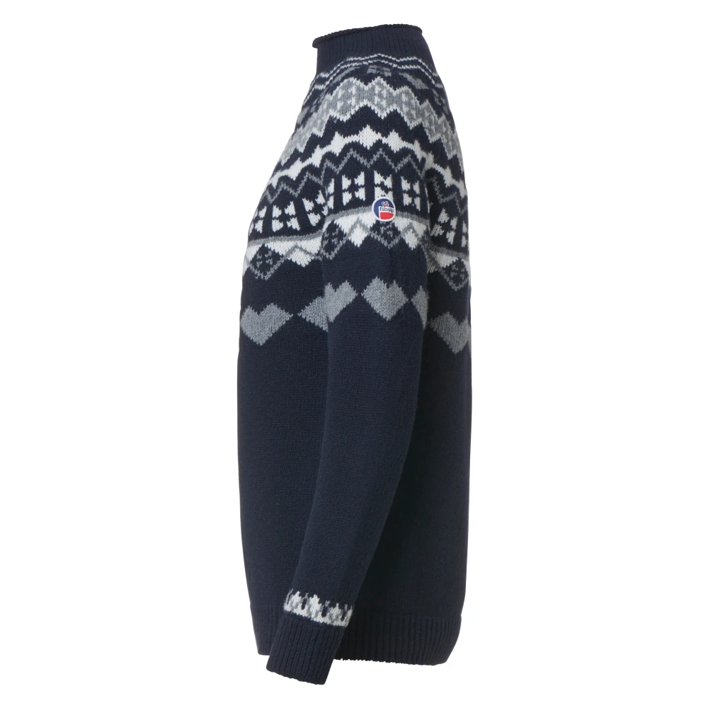 Fusalp Heritage Jacquard Coltrui Blue Dames