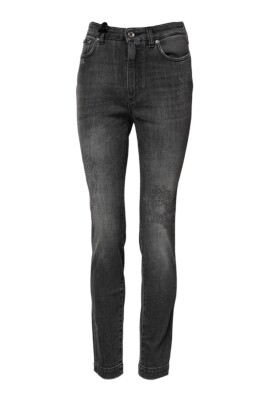dark-gray-high-waist-skinny-jeans