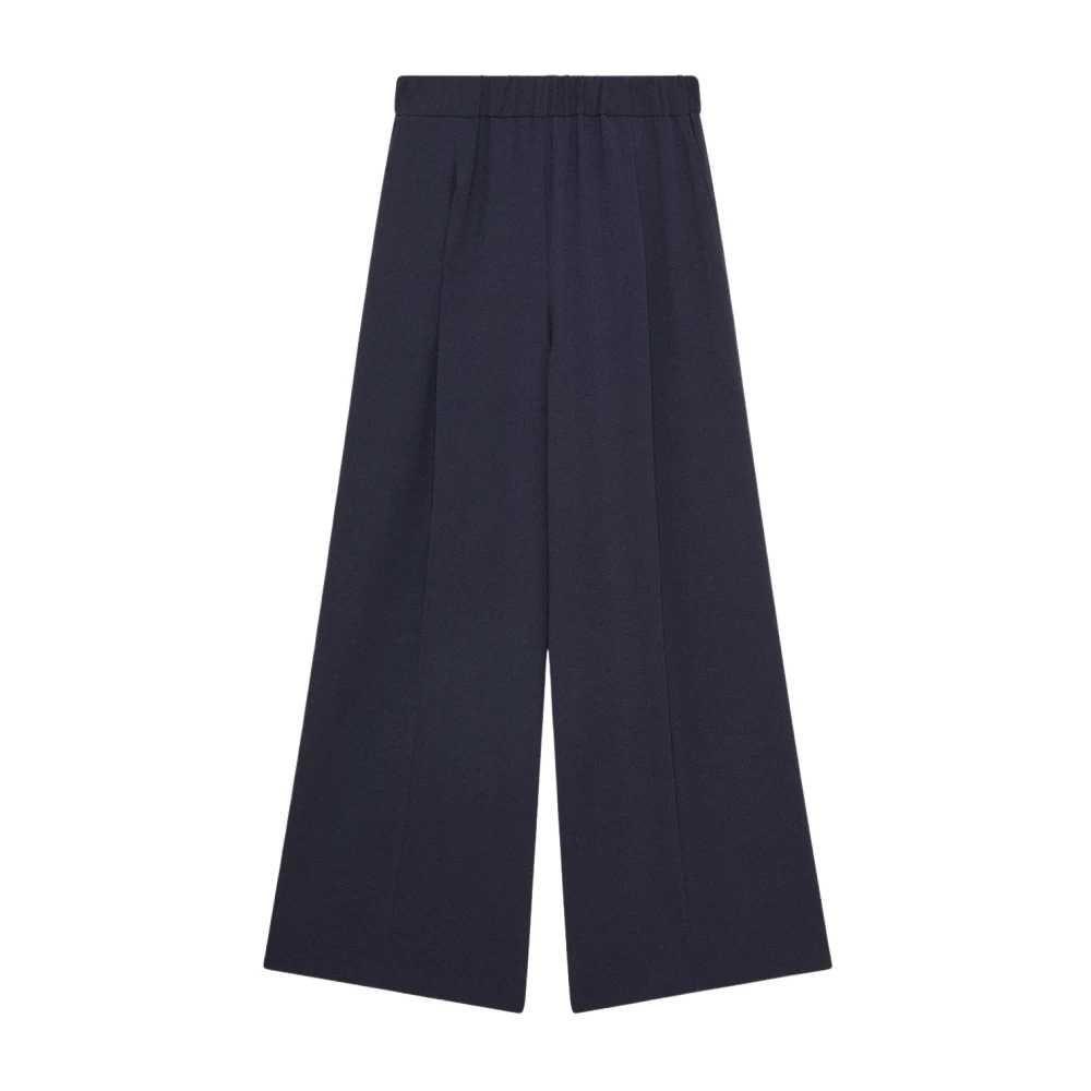 PATRIZIA PEPE Essentiële Palazzo Broek Blue Dames