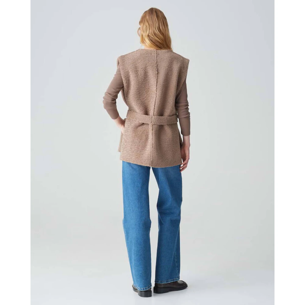Opus Elegante Shawl met Asofta Cape Brown Dames