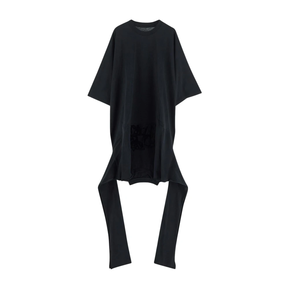 MM6 Maison Margiela Katoenen jurk in MM6-stijl Black Dames