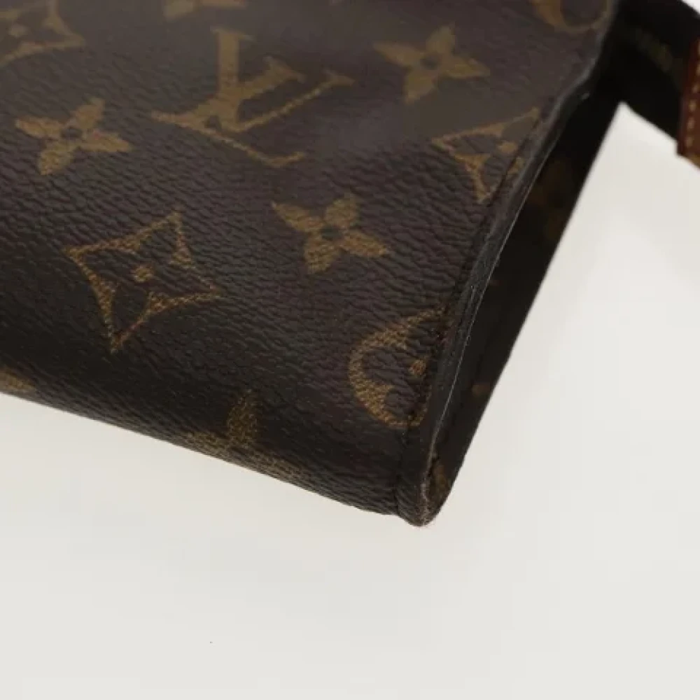 Louis Vuitton Vintage Pre-owned Canvas pouches Brown Dames