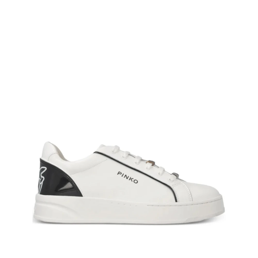 Pinko Women's White Iris 01 Sneaker - Sneakers - 5 Uk - Shoes