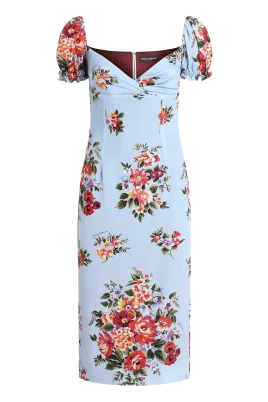 Mazzo di Fiori Print Dress