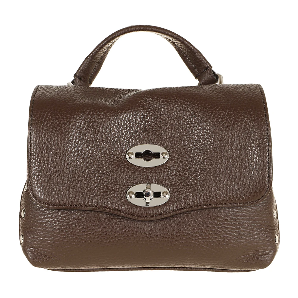 Zanellato Bruine Schoudertas Elegante Stijl Brown Dames