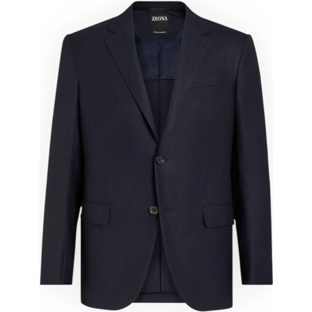 Zegna - Jackets > Blazers - Blue - Zegna - Modalova