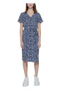 robe-bleue-imprimee-col-en-v-femme