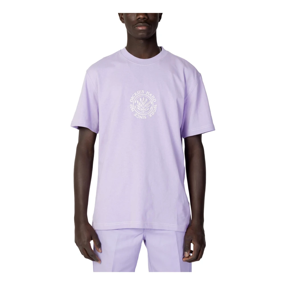 Dickies Lila Korte Mouw T-shirt Purple Heren