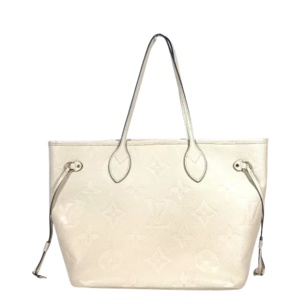 Louis Vuitton Vintage Pre-owned Fabric totes Beige Dames