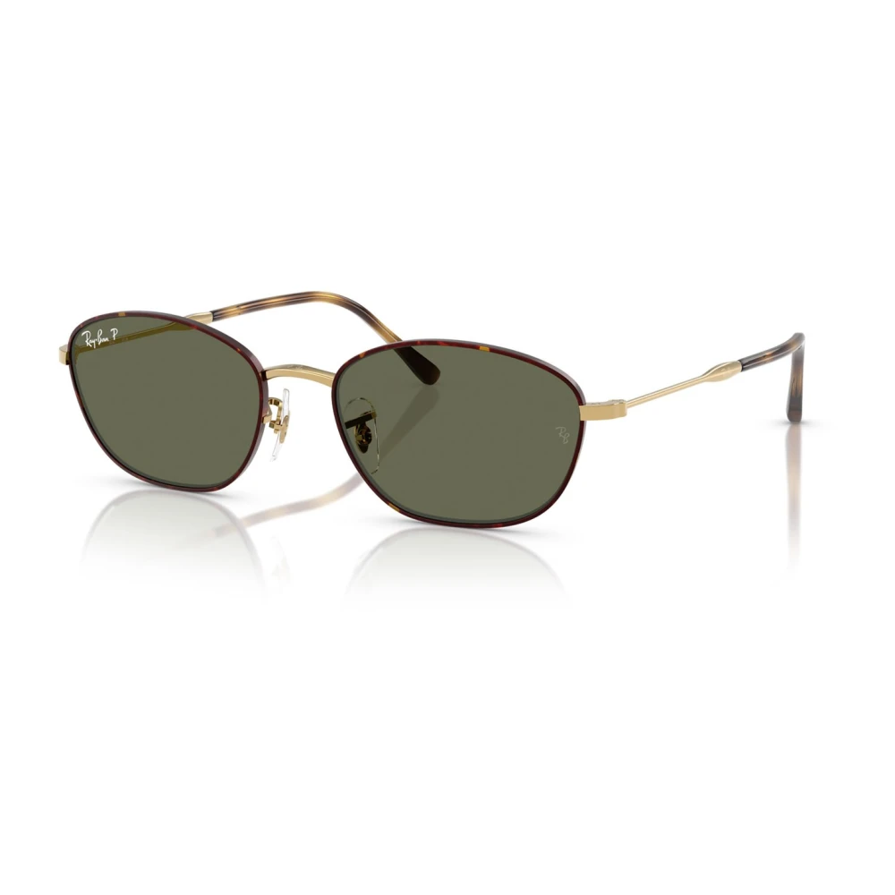 Ray - Ban Women's Green Rb3749 927358 Woman Sunglasses Metal Turtle G15 Geometric Polarized - Image 5