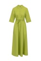 robe-longue-coton-vert-pomme