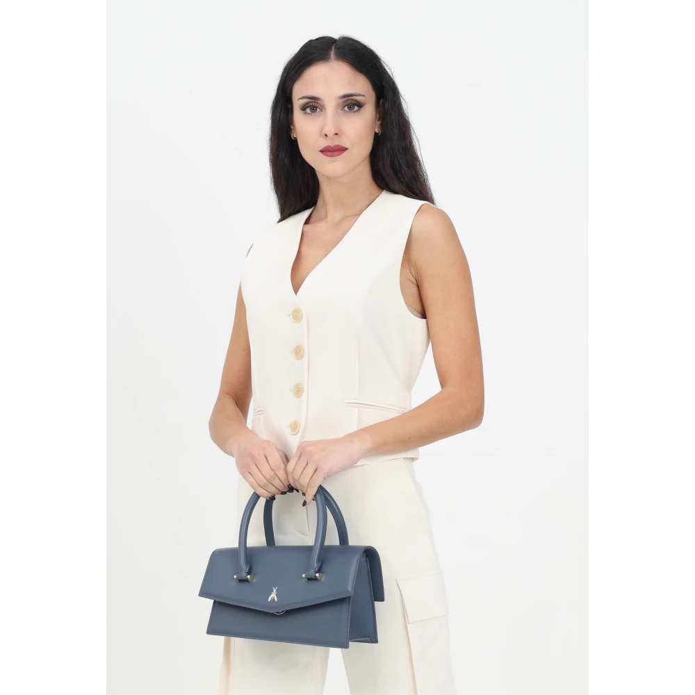 PATRIZIA PEPE Crème Jassen met Fly Detail Beige Dames