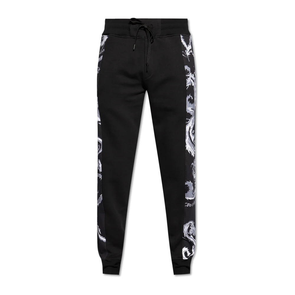 Versace Jeans Couture Sweatpants Black Heren