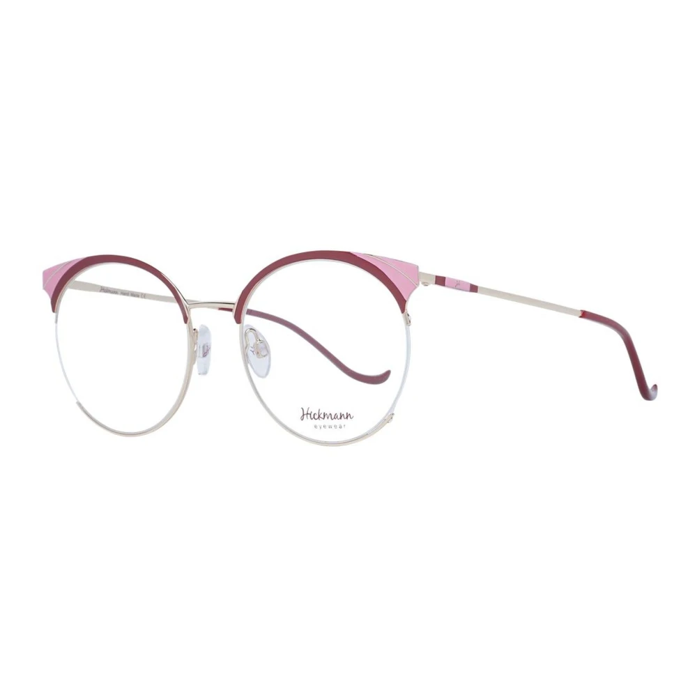 Ana Hickmann Rode Butterfly Half-Rim Optische Monturen Red Dames