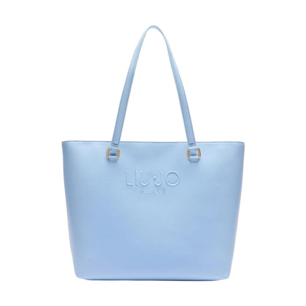 Liu Jo Stijlvolle Shopper met Ritssluiting Blue Dames