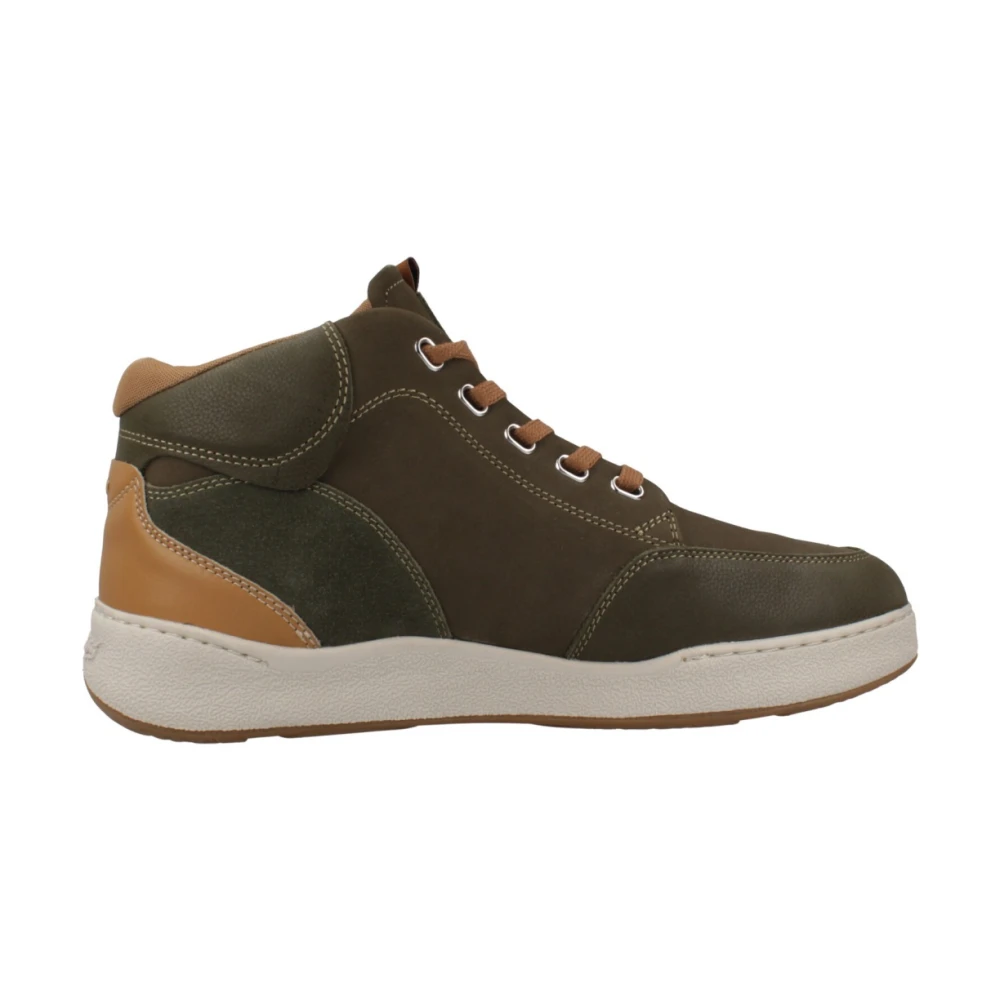 Sunni Sabbi Hoge Top Rubber Sneakers Heren Schoenen Groen