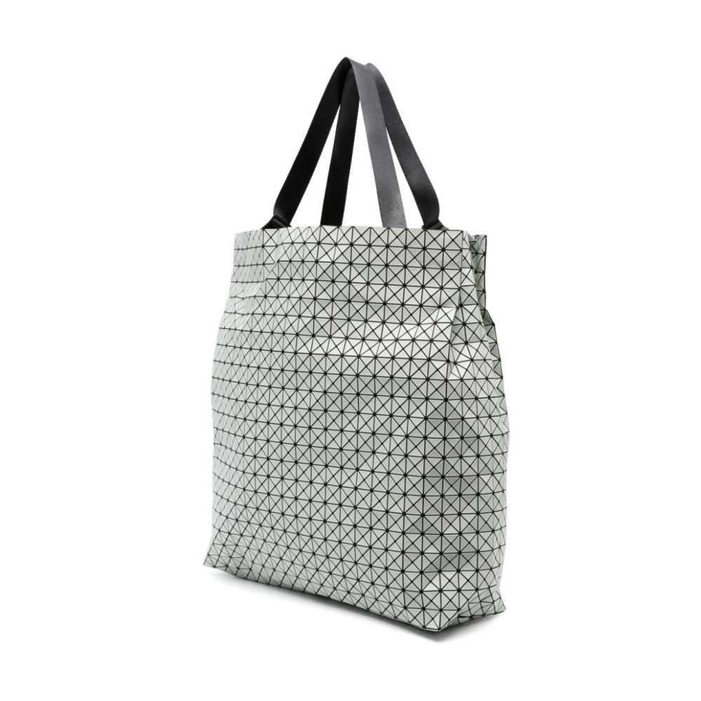 Issey Miyake Geometrisch Paneelontwerp Schoudertas Gray Heren