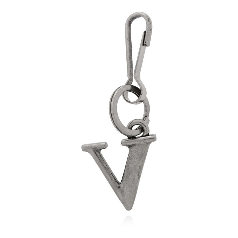 Balenciaga Sleutelhanger met Charm Gray Dames