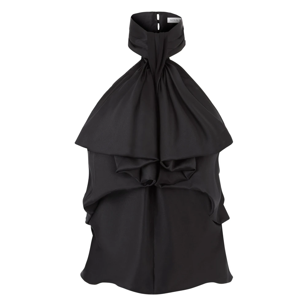 Nina Ricci Soepele TOP MET Black Dames