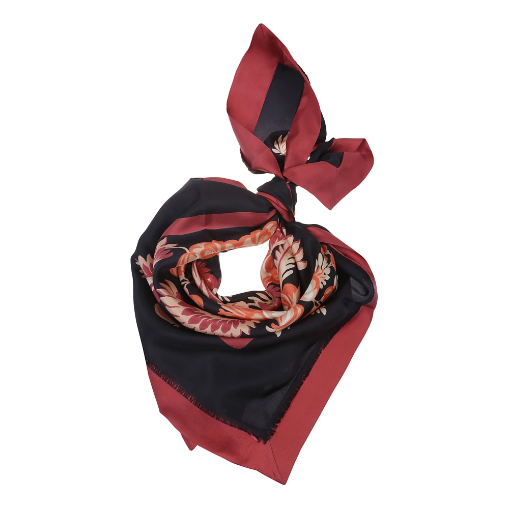 ETRO Gestreepte Zijden Sjaal Multicolor Dames
